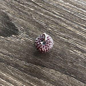 “ Apple pave fancy red “ pandora charm